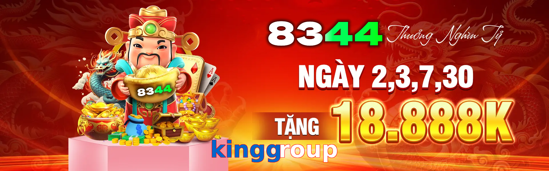 ✅ Đăng nhập nhanh + Thưởng chào mừng! kinggroup